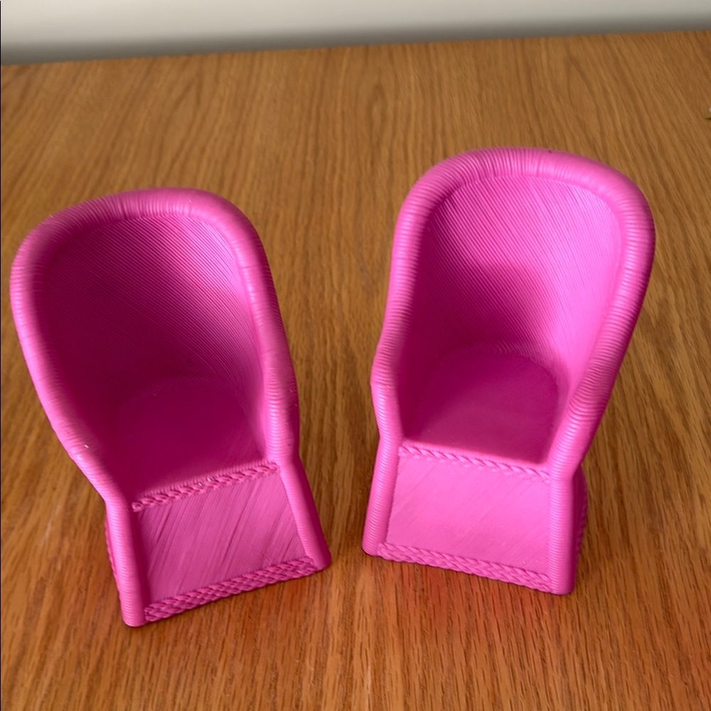Barbie High Back Chairs